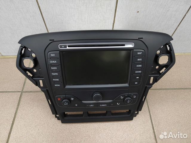Автомагнитола + блок климата Mondeo 4 рестайлинг