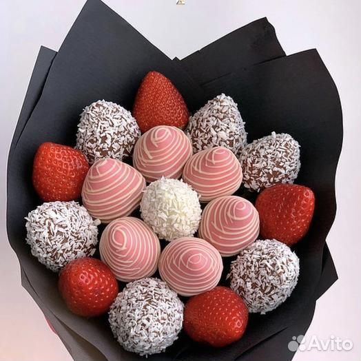Набор из клубники в шоколаде