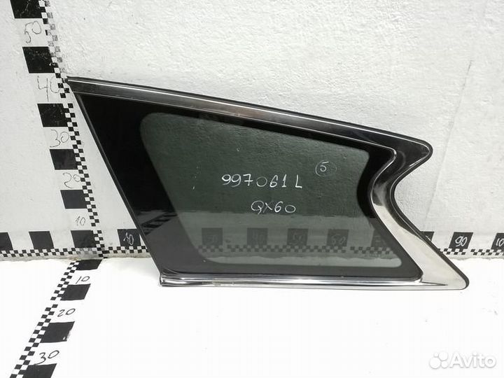 Стекло кузова заднее левое глухое Infiniti QX60