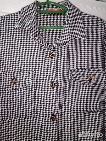 Платье-рубашка 48-50р. Тёплое. Новое