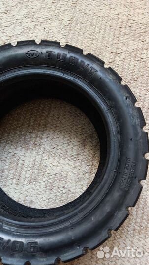 Покрышка 10 дюймов Tuovt 90/55-6 широкая усиленная