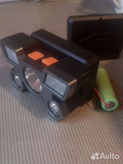 Фонарь налобный аккумуляторный