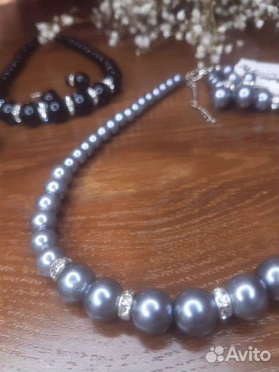 Украшение бижутерия на шею