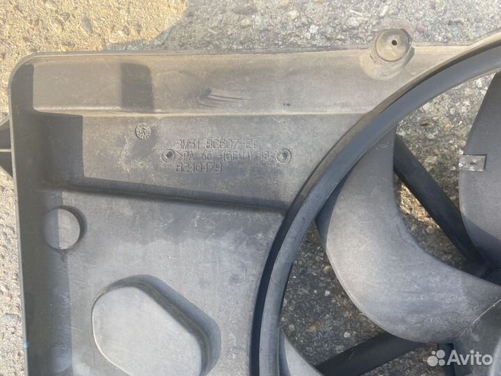 Вентилятор охлаждения ford focus 2