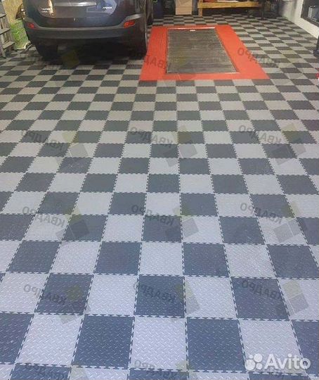 Модульные полы для гаража