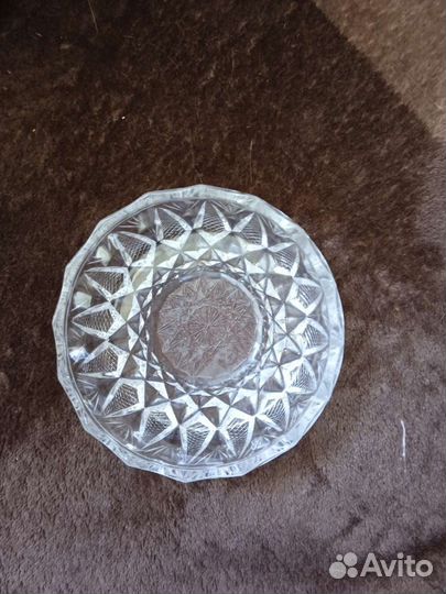 Хрустальная пепельница СССР