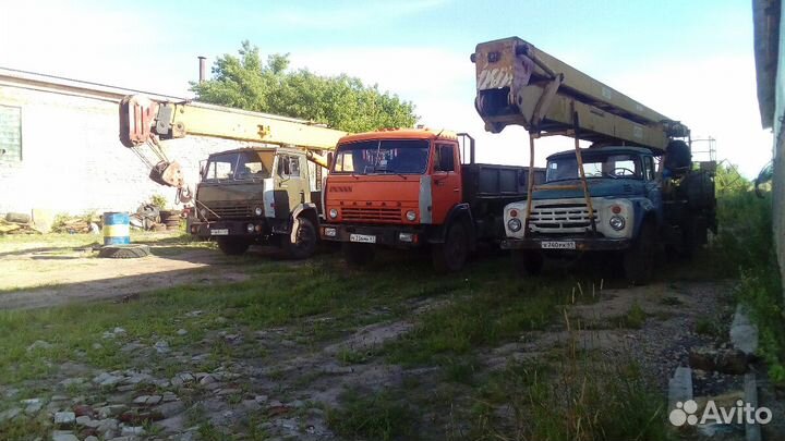 Автокран,вышка,камаз,трактор