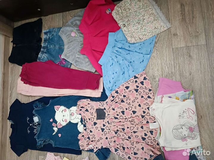 Пакет вещей для девочки 98-104