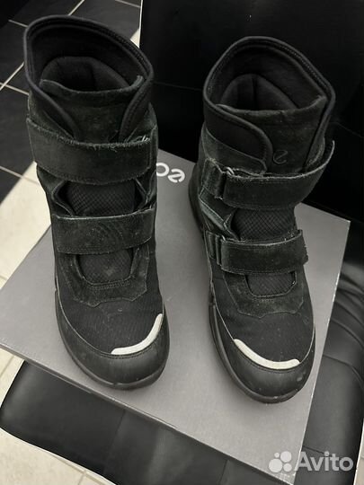 Зимние ботинки ecco