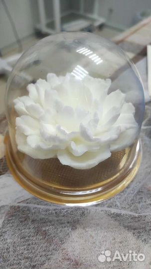 Цветы из мыла