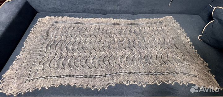 Палантин пуховый оренбург новый