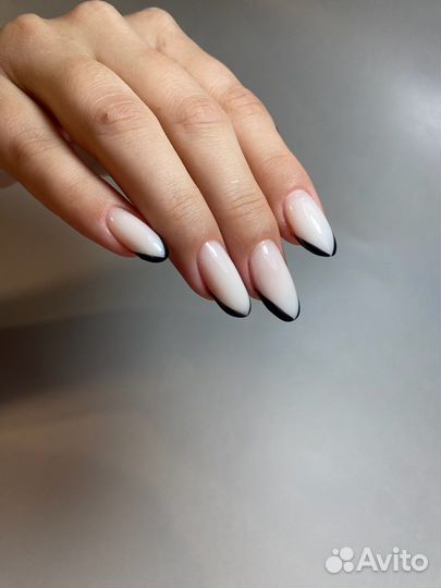 Маникюр и педикюр с покрытием гель лак