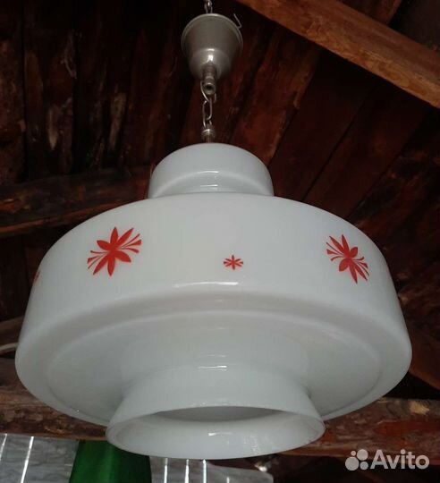 Люстра стекло