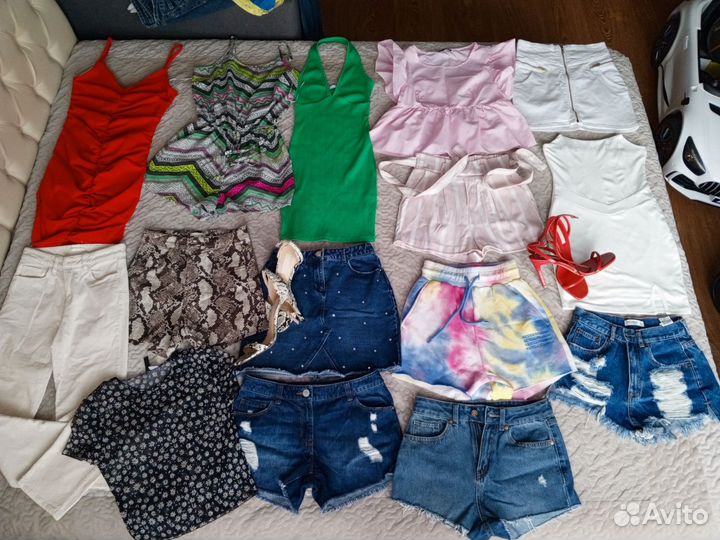 Фирменные вещи пакетом для девушки xs