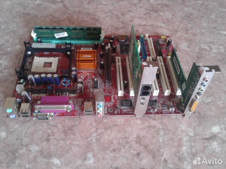 Материнская плата msi 6580 v.3