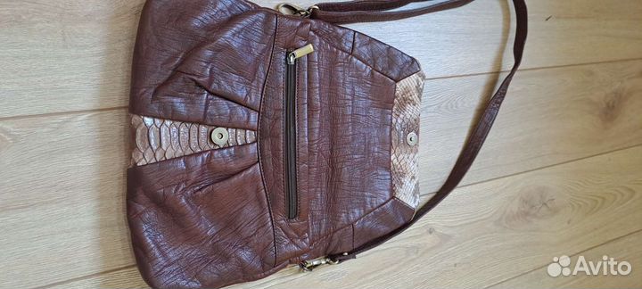 Сумочка-клатч натуральная кожа. Ручная работа