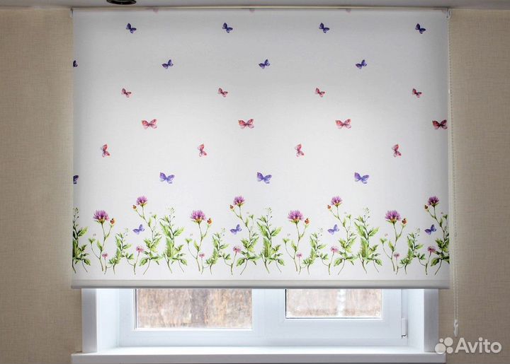 Рулонные шторы день-ночь