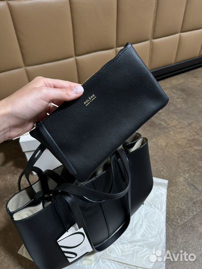 Сумка polene mini black оригинал