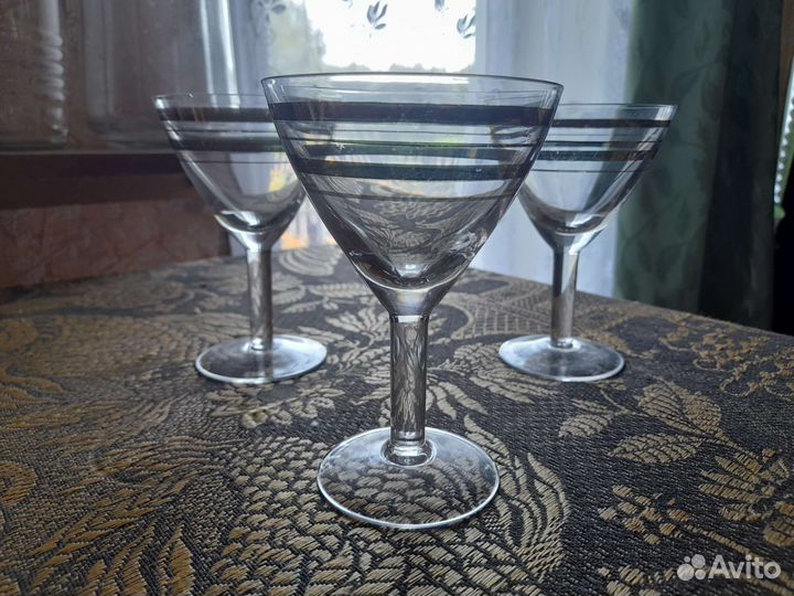 Фужеры стекло 3шт