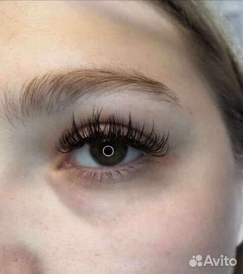 Наращивание ресниц на дому