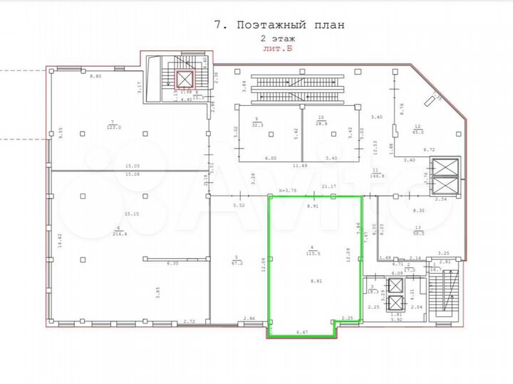 Торговая площадь, 115.5 м²
