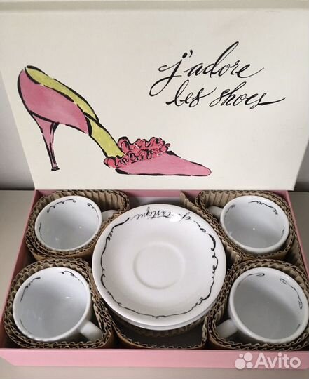 Чашки кофейные набор подарочный