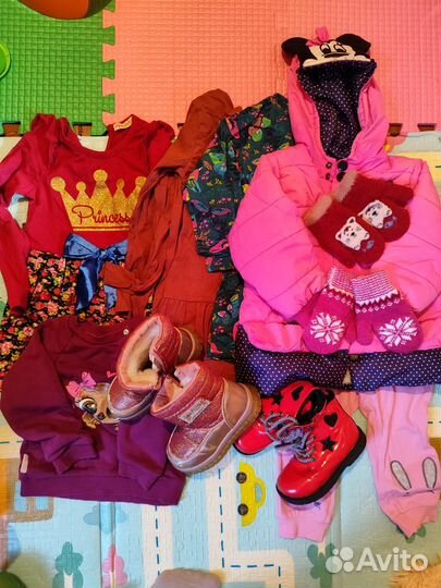 Пакет вещей на девочку 92 98 104 отдам