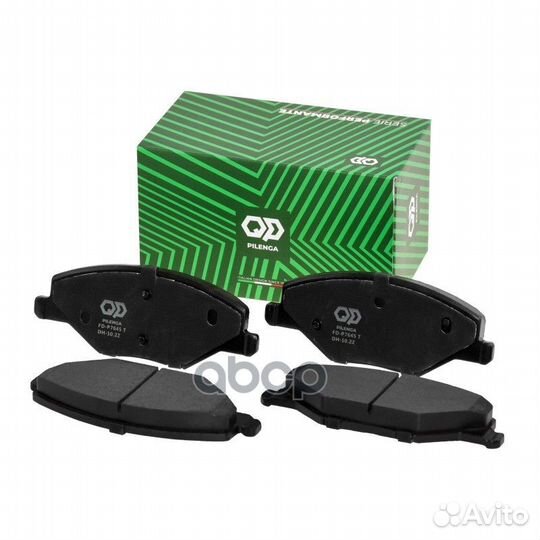 Колодки тормозные дисковые усиленные перед, пр