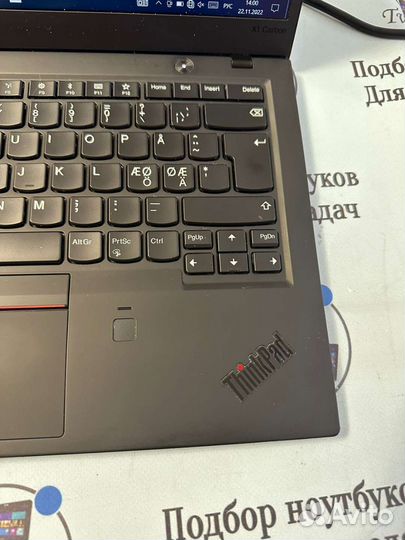 Lenovо X1 carbone X1 GEN 6, core I5 8350u/16