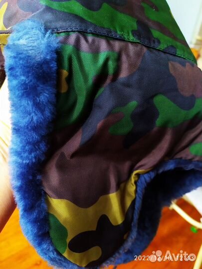 Утепленная кепка мужская