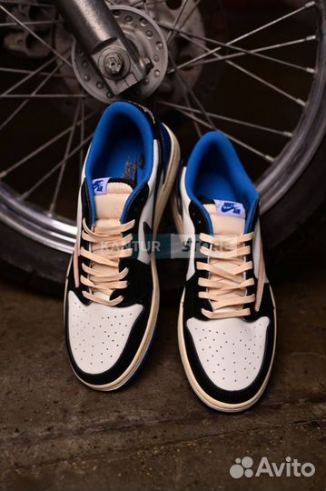 Кроссовки мужские Nike Air Jordan 1 Low Fragment