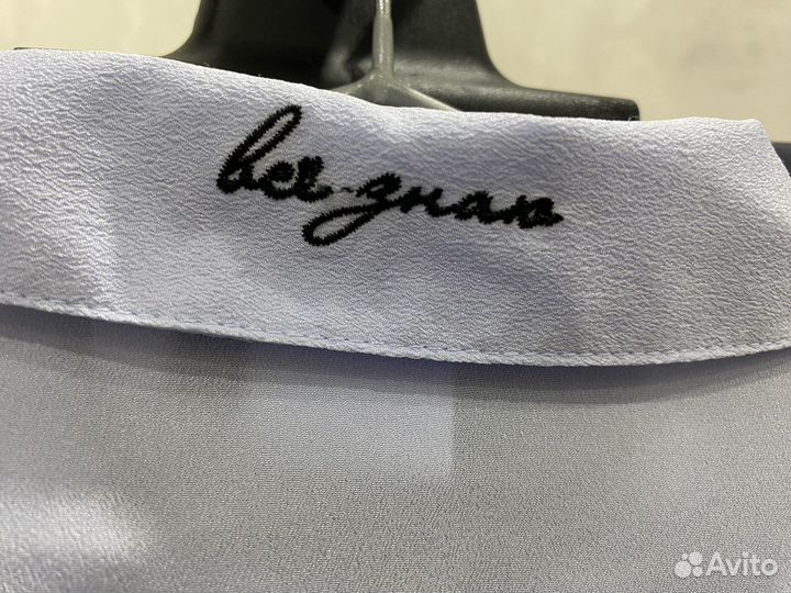 Рубашка голубая