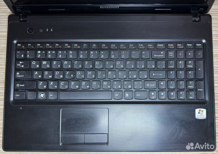 Офисный ноутбук Lenovo g575