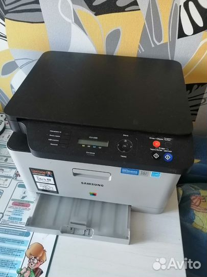 Мфу лазерный цветной samsung clx-3000