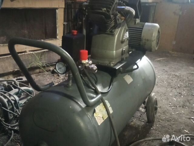 Компрессор воздушный 100 литров remeza купить в Кемерово | Товары для ...