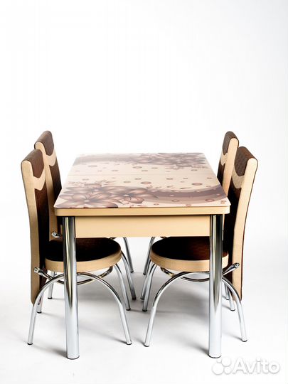 Стол трансформер+ 6 стульев от производителя