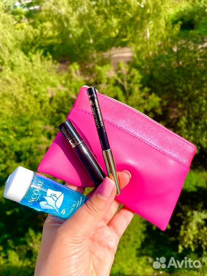 Lancome тушь карандаш для глаз смывка косметичка