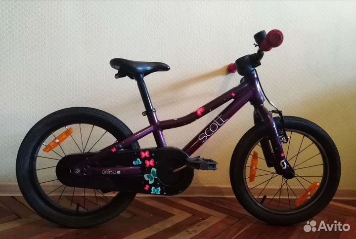 Надежный детский велосипед 16 д Scott Contessa