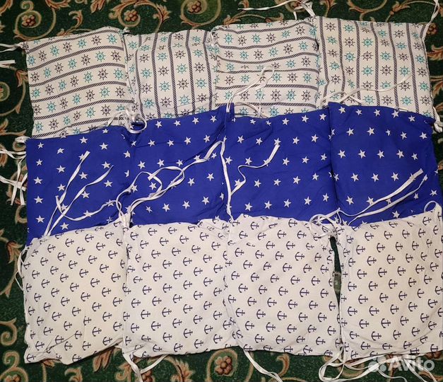 Бортики в кроватку и балдахин