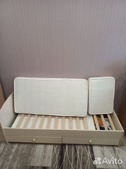 Детская кроватка -трансформер(маятник+комод)