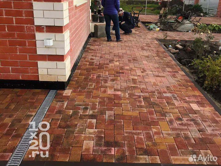 Тротуарная плитка, бордюры с доставкой