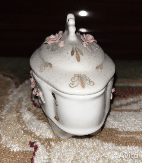 Шкатулка кисловодский фарфор