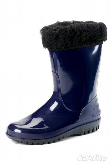 Полусапоги пвх утепленные