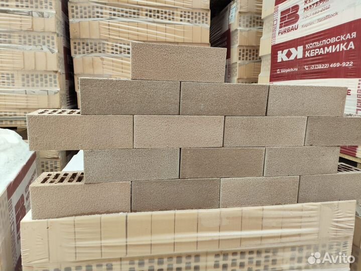 Лицевой кирпич 1.4нф Умбра Антик меланж ГОСТ