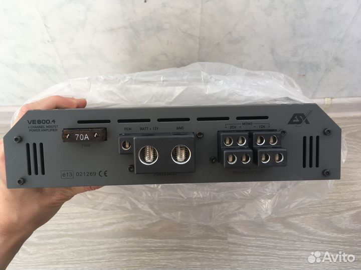 Усилитель ESX VE800.4