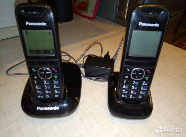 Радиотелефон Panasonic KX-tg2511rut Black