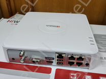 4-х канальный IP-регистратор HiWatch DS-N204P(C)