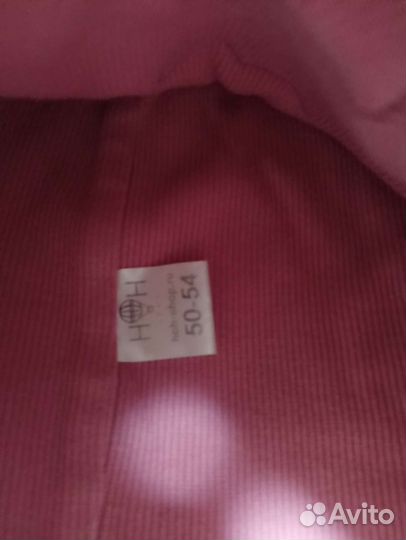 Шапка на девочку весна осень 50-54