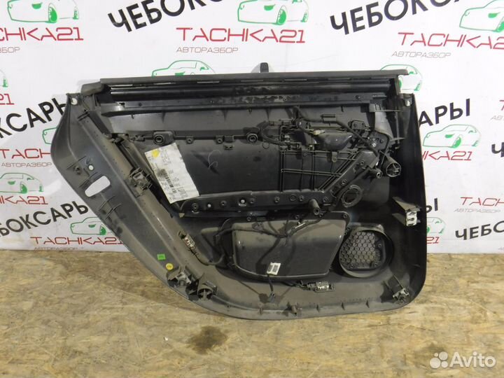 Обшивка двери задней правой audi A6 C6 (2004-2011)