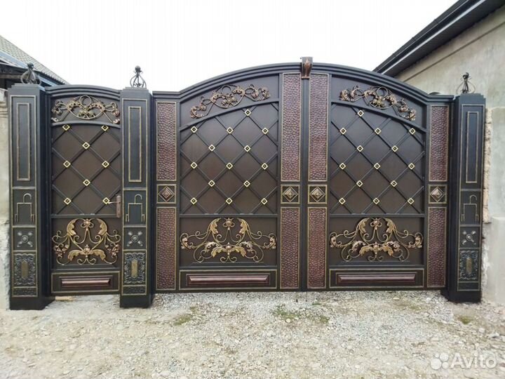 Кованые ворота